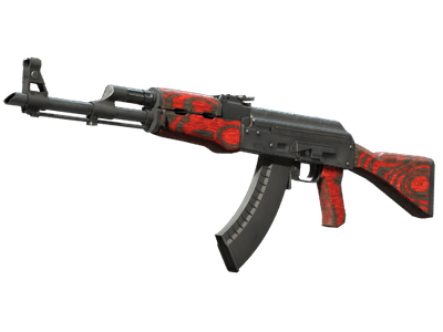 AK-47 - Красный глянец - 144x108