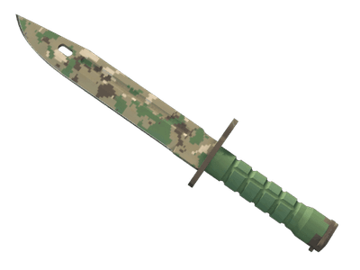Штык-нож - Пиксельный камуфляж «Лес» - 144x108
