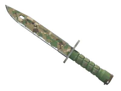 Штык-нож - Пиксельный камуфляж «Лес» - 144x108