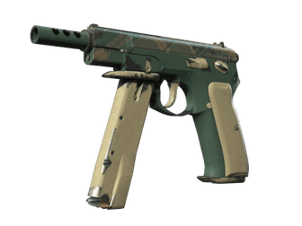 CZ75-Auto - Зеленая клетка - 160x114