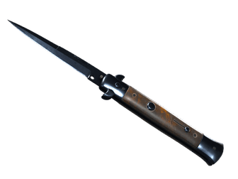 Стилет - Вороненая сталь - 160x114
